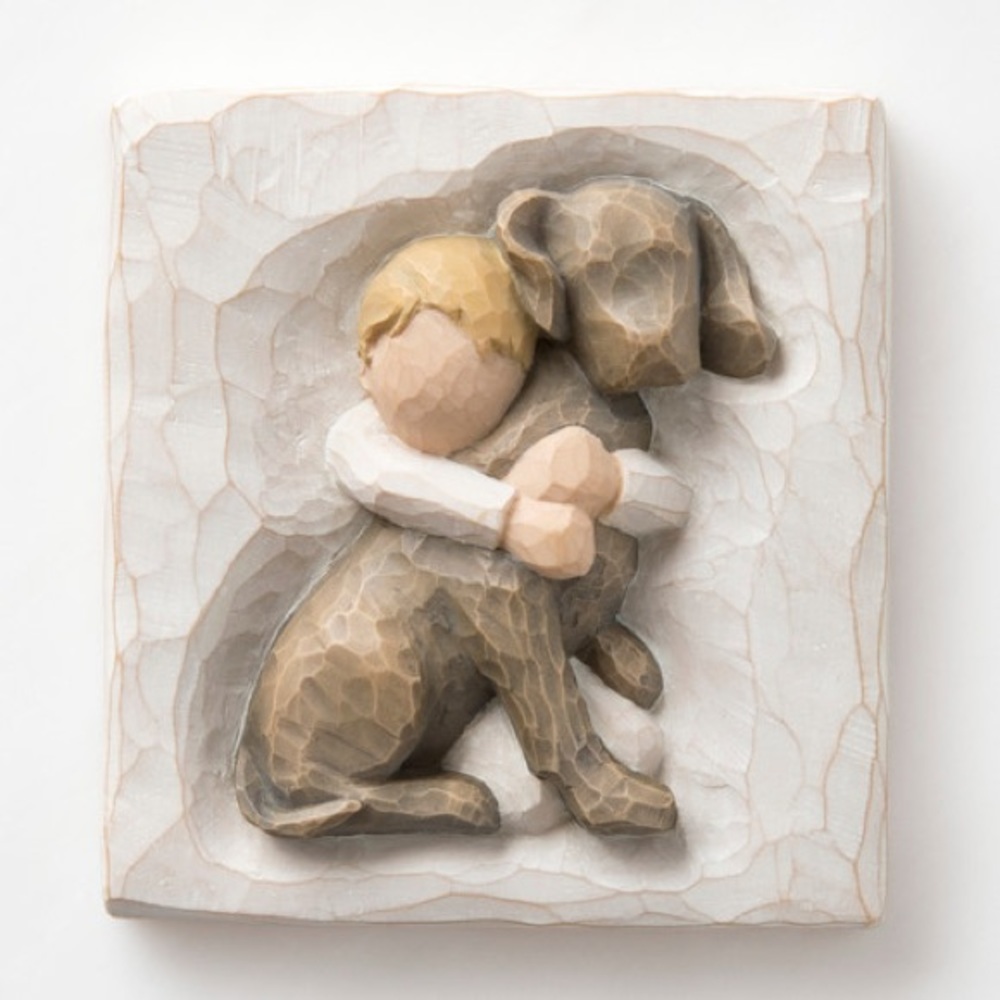 NIB Willow Tree Hug Plaque